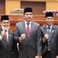 Foto bersama Wali Kota Samarinda didampingi Ketua DPRD Samarinda beserta Wakil Ketua DPRD (Istimewa).